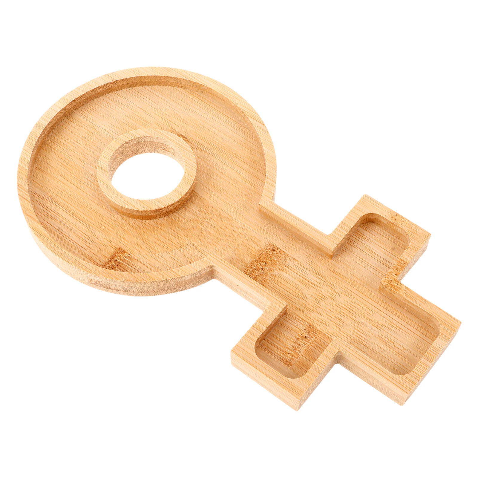 

Gender Reveal Tray Charcuterie Plate Party Bamboo Fruit Essentials Baby Shower Decorations Versatile Safe Portable