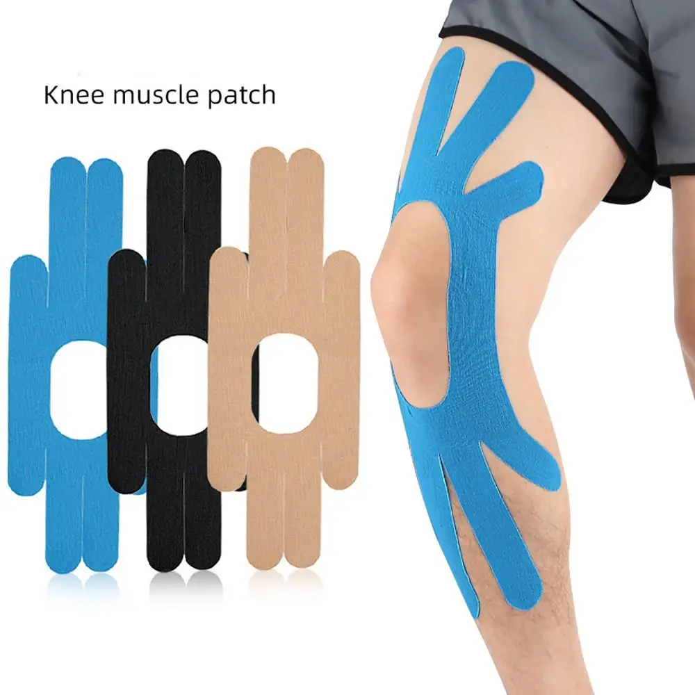 Kinesiology Tape Pre-cut Athletic Kinesiology Tape Sports Tape Special for Knee Waist Back Neck Muscle Recovery Pain Relief