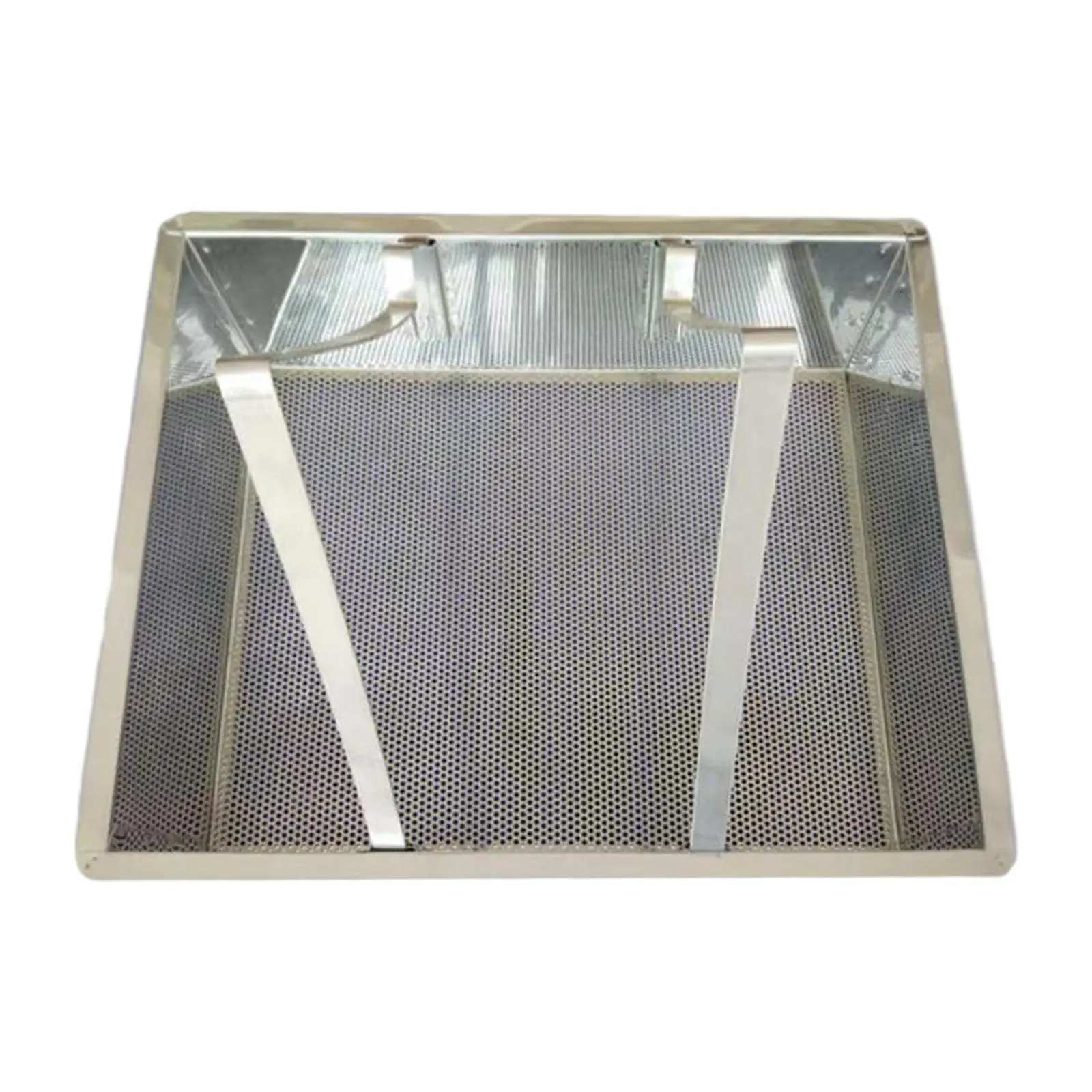 Stainless Steel Honeycomb Uncapping Tray Easy Clean Mesh Draining Durable Honey Filter for Bee Keeping Equipment