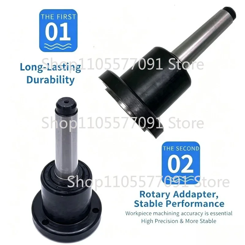 Morse Taper Shank Rotating Chuck Arbor Flange Adapter For 3 Jaw Self Centering Lathe Chuck