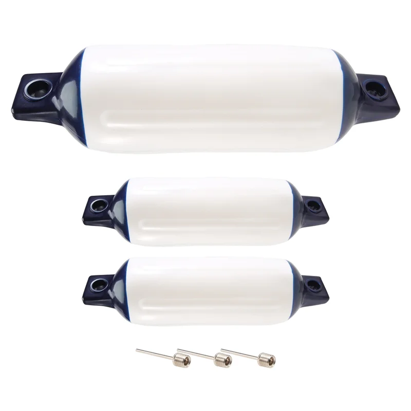 

Надежное 3 шт. надувное крыло для лодки, якорь для лодки из ПВХ, бампер для морской лодки, крыло для лодки, парусника, кадуди и т. д. (4,5x16 дюймов)