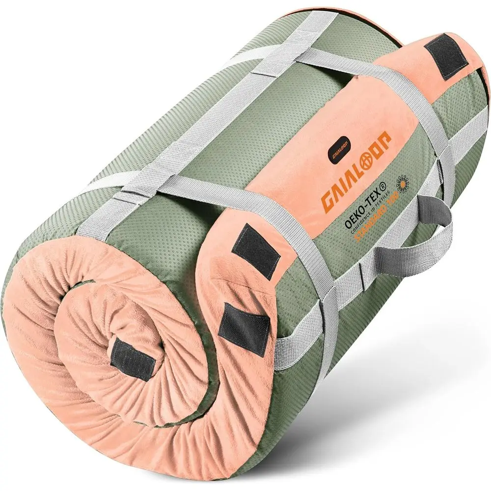 

Портативный матрас-подстилка для кемпинга и глэмпинга, идеально подходит для тех, кто спит на боку - 72 x 24 x 3 дюйма