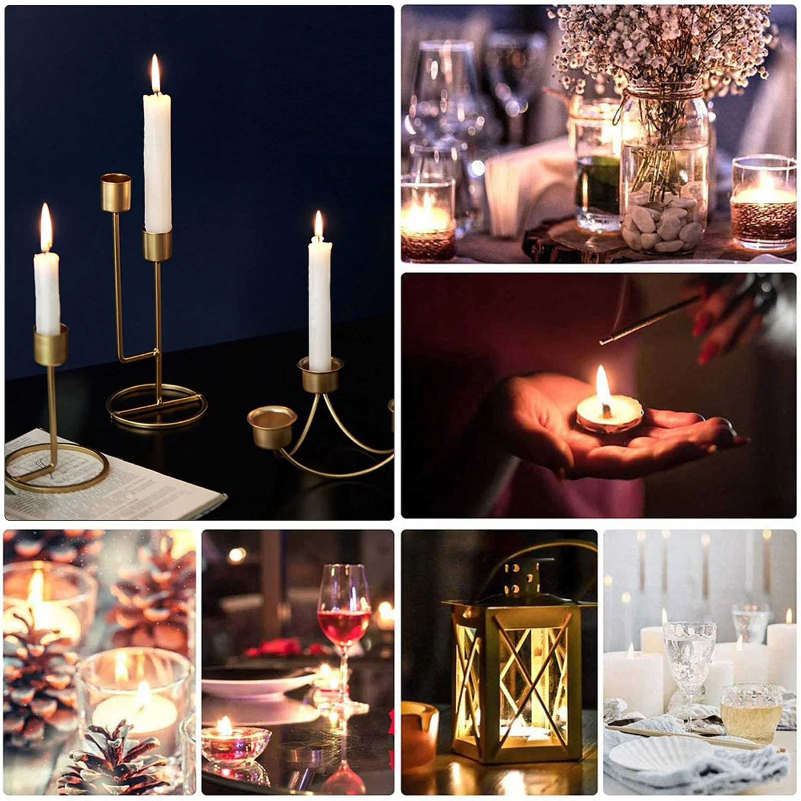 Aksesuarlar Şamdan Metal Dekor - Home Decor Lighting Brands incelemesi ve fiyatı