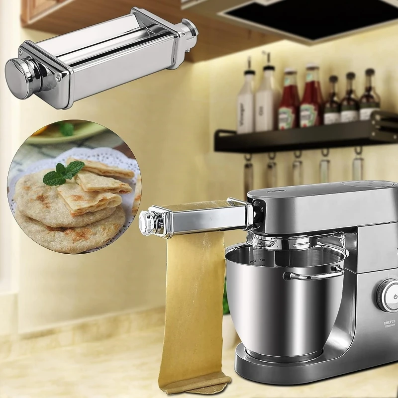 For Kenwood chef accessories,Kenwood Lasagne Pasta Attachment KAX980ME,Pasta Food Processor Accessories, Silver