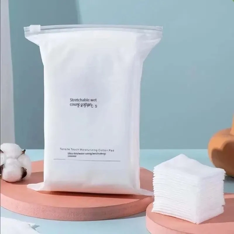 240 SZT. Cienkie, miękkie, rozciągliwe specjalne płatki kosmetyczne do demakijażu, tonika, masek do twarzy i innych zastosowań, płatki kosmetyczne SkWet.