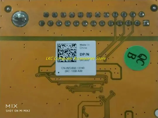 Untuk Dell asli Dell LPT cetakan port paralel PCI-E kartu ekspansi 25-pin 0VG832 setengah tinggi PAR6408A