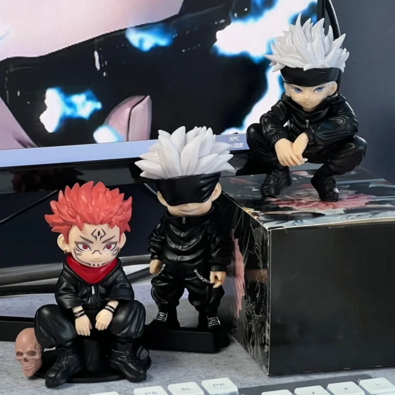 15cm Jujutsu Kaisen Anime Figure 3 Style Satoru Gojo Action Figure Lord Of The Curse Sukuna Figurine Collection Model Doll Toy