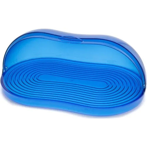 EW's Kitchenware Acrylic Blue Color Bread Box