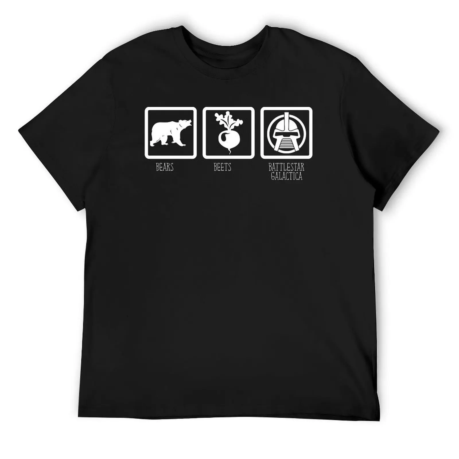 

Bears, Beets, Battlestar Galactica - The Office T-Shirt plus size clothes gifts for boyfriend Blouse workout shirts for men