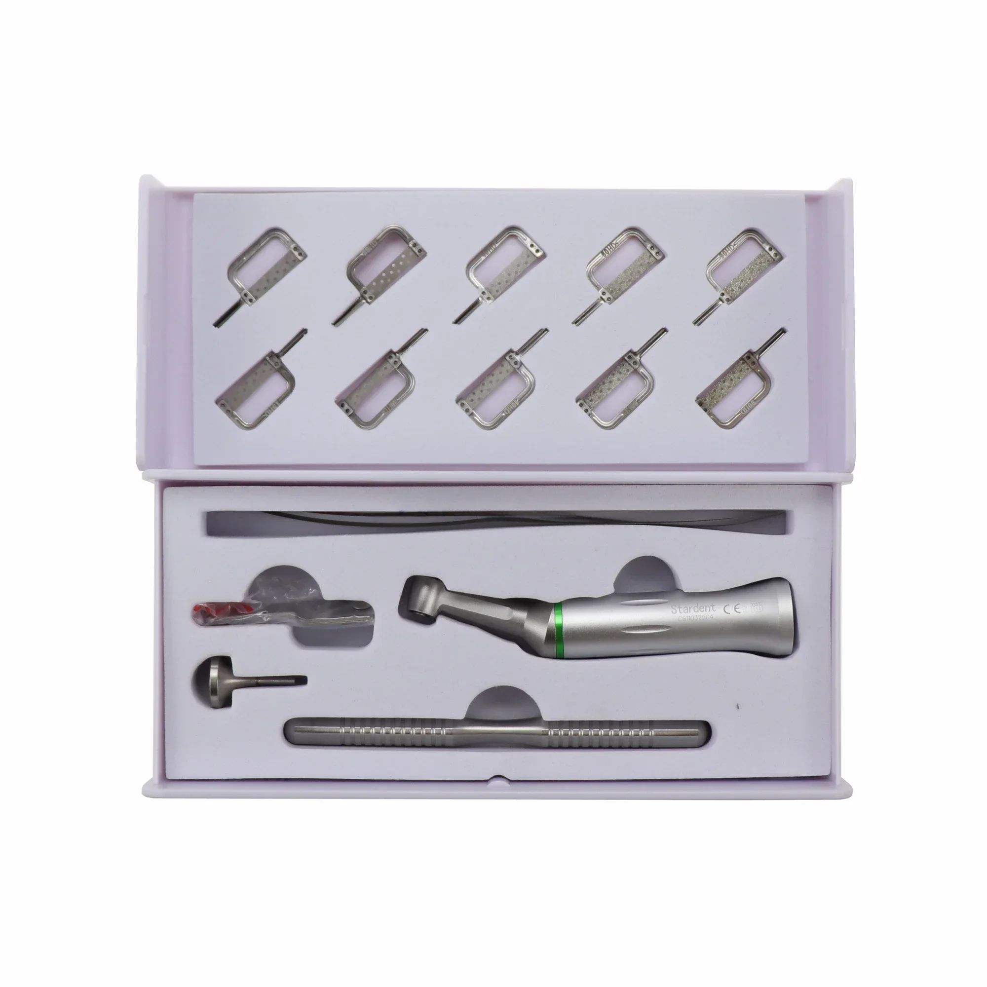 Dentals Handpiece Orthodontics Interproximal Enamel Reduction   Kit 4:1 Contra Angle