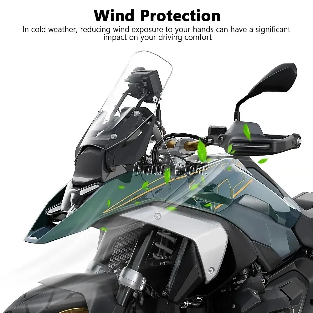 オートバイのハンドルバープロテクター,bmw r1300gsアドベンチャーr 1300 gs r1300 gs adv 2023 2024 2025