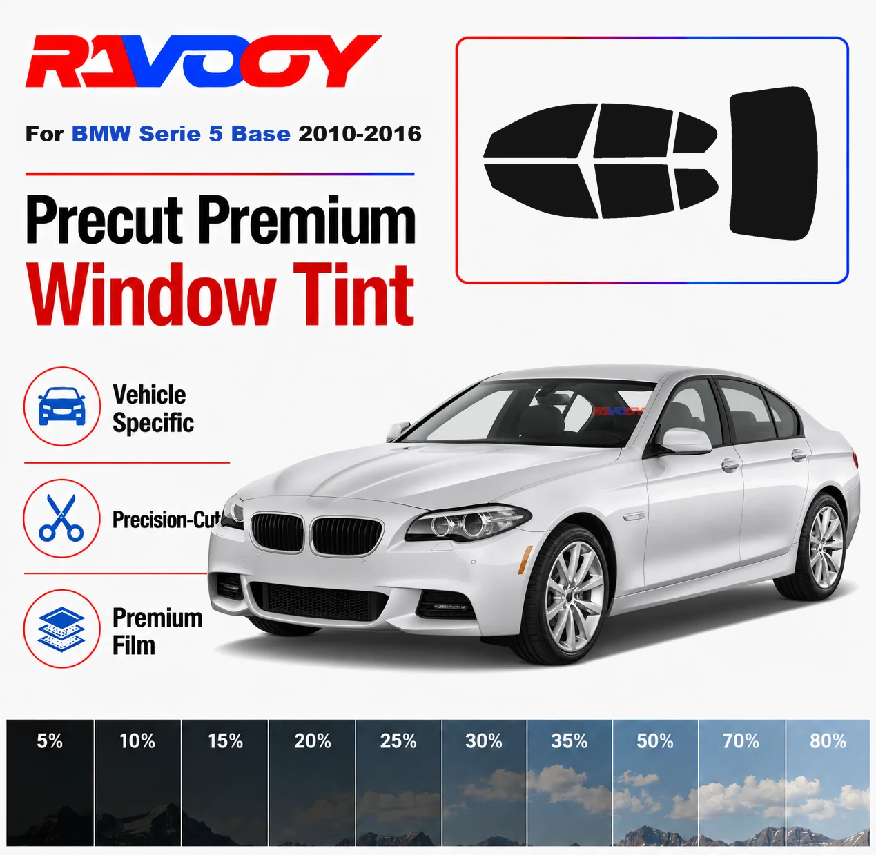 premium-precut-window-tint-kit-front-rear-windows-rear-windshield-for-bmw-serie-5-base-2010-2016-complete-set-nano-ceramic-film