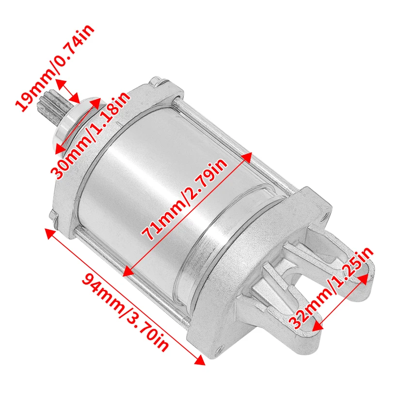 Motorcycle Starter Motor Starting For Yamaha YZF R1 R1M 2015 2016 2017 2018-2022 MT10 MT-10 SP MTN1000 2CR-81890-00 2CR-81890-10