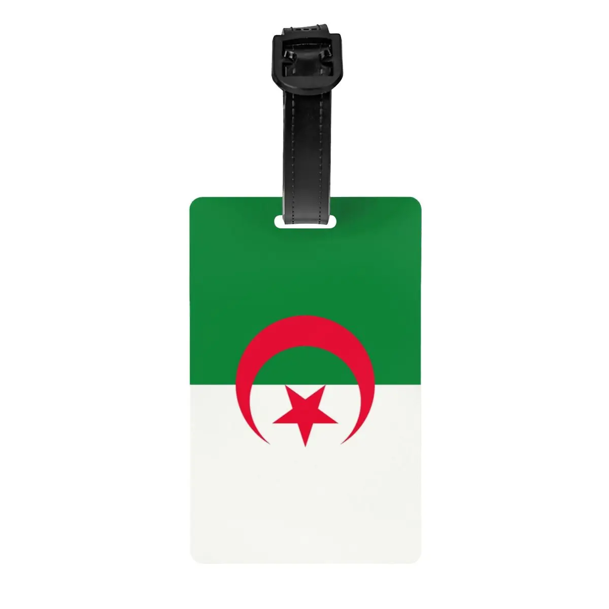 Algeria Flag Luggage Tags for Suitcases Funny Printed Baggage Tags Privacy Cover ID Label