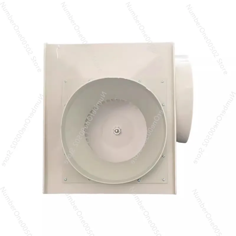 Centrifugal Fan Laboratory PP Anticorrosive Plastic Fan Ventilation Cabinet High Air Volume Ventilation Extraction Pipe Fan