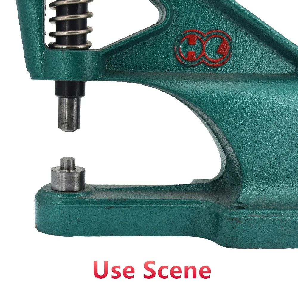 DIY Button Making Press Tool Hand Pressing Eyelet Installation Mold 3mm-40mm Eyelets Buckle for Crafts