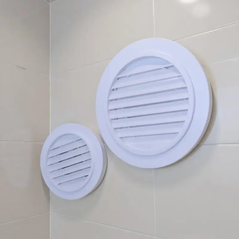 المطبخ الحمام تهوية الهواء استخراج صمام الشواية التيار المتناوب غطاء ثقب الغبار مانع جدار مجاري غطاء الزخرفية