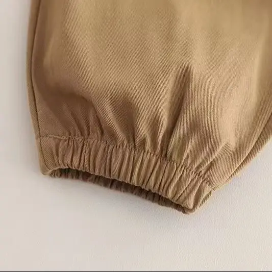 Baby-Jungen-Teddybär-Puppen-2-teiliges-Outfit-Set, Hemd und Hose, Herbstkleidung für Kleinkinder, Baumwollmischung, langärmelig, Größe 80-120 – Detail 6
