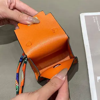 迷你小包輕巧奢華耳機包,適用於AirPods 4 Pro 2 3 2耳機,Galaxy Buds耳機,帶掛鉤鑰匙包零錢包 10 最佳銷售 iPod 2 保護套 - №8