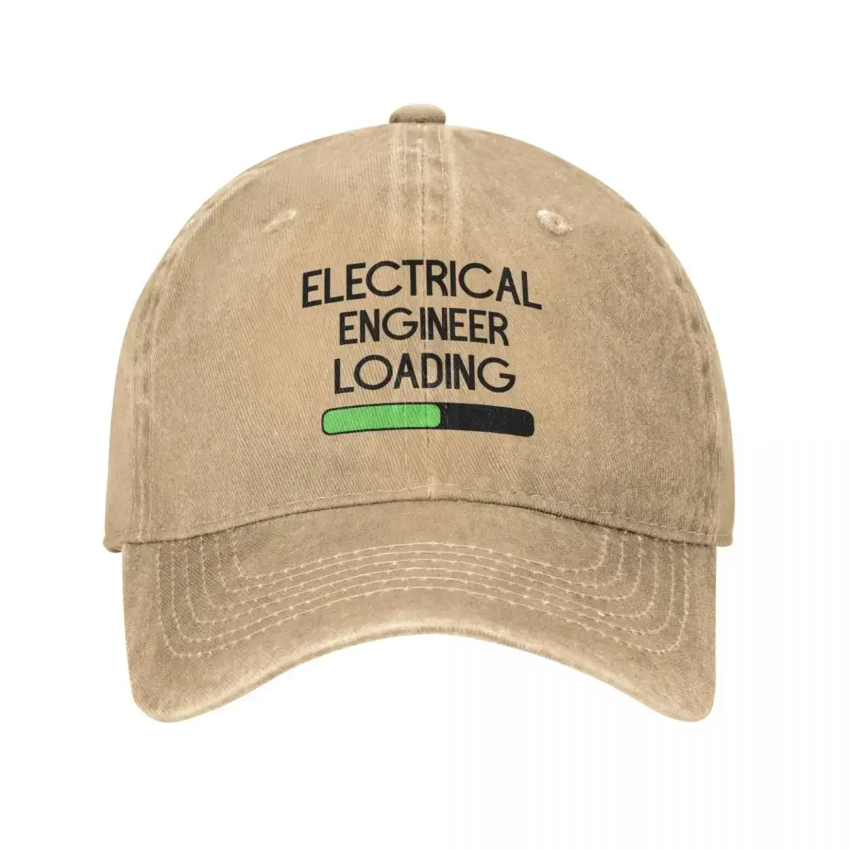 New Engineer Loading Baseball Cap in Progress Running Sun-Proof Washed Trucker Hat Men Women Fashion Casual Washed Baseball Caps