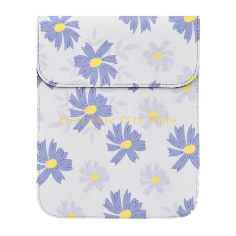 Universal 6Inch Ereader Case With Precise Port Access NonSlip Elastics Band PU HU8D