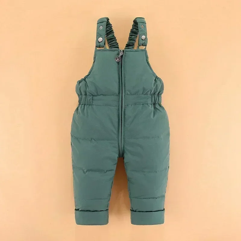 Children Down Coat Jacket+jumpsuit Kids Toddler Girl Boy Clothes Down 2pcs Winter Outfit Suit Warm Baby Overalls Clothing Sets