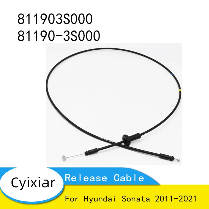 

811903S000 81190-3S000 Трос освобождения капота Трос освобождения защелки капота для Hyundai Sonata 2011-2021