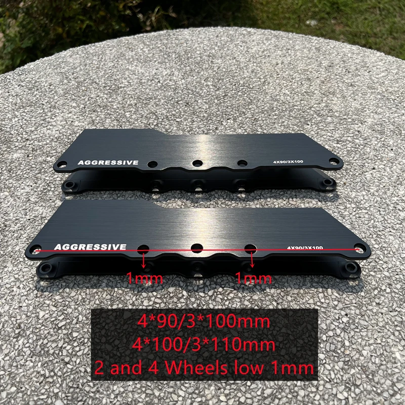 5*76mm Roller Skate Rack 4*90/3*100mm 4*100/3*110mm Speed Skating Skates Skate Base Frame Bracket
