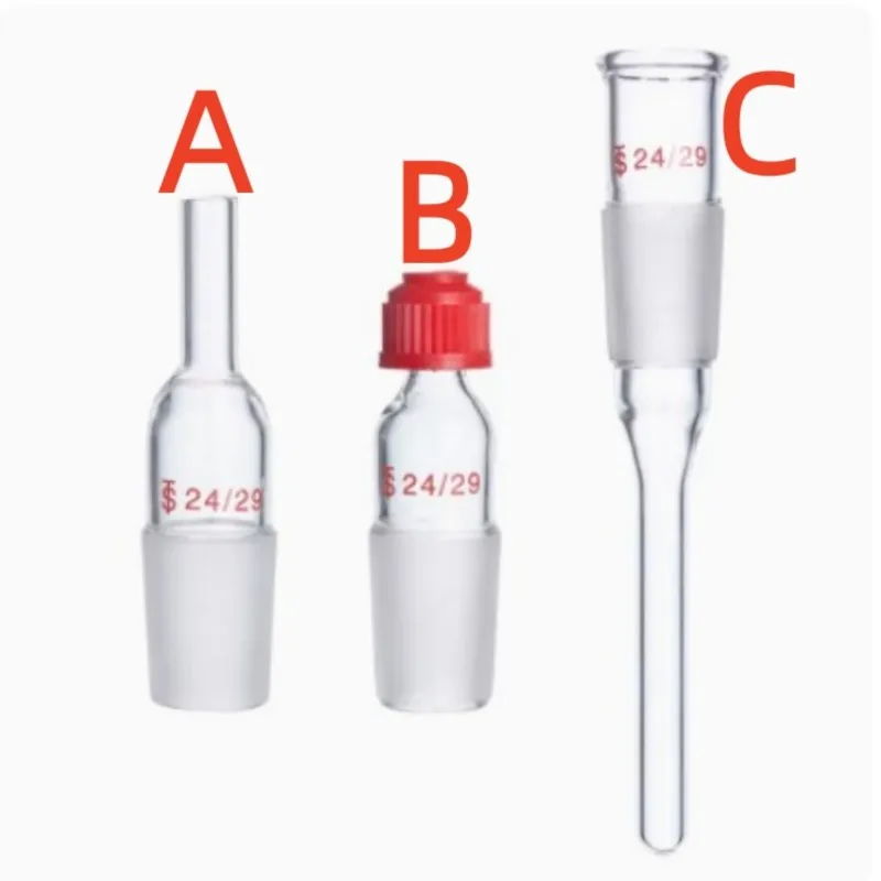 Glass thermometer stirrer sleeve screw laboratory prevent corrosion otemperature 14/19/23/24/26/29 Ground Joint Plastic labware