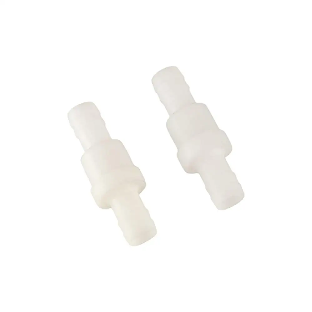 Durable White Non-Return 4mm / 6mm / 8mm / 12mm For Fuel Air Liquid Check Valve Water Stop Valve Valves One-way Lnline