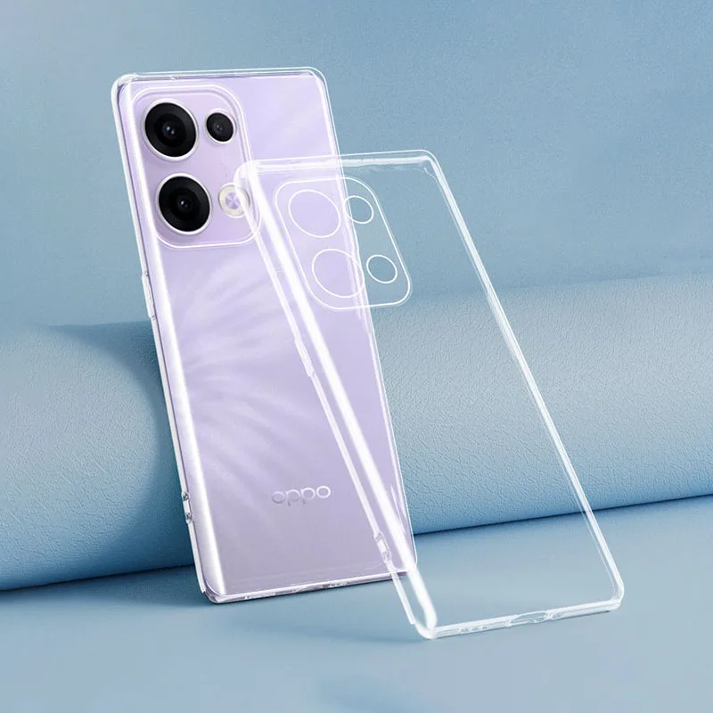 Soft TPU for OPPO Reno13 F Reno 13 Pro 13F 13Pro 5G Crystal Clear Phone Case Camera Protection Thin Transparent Back Cover Shell