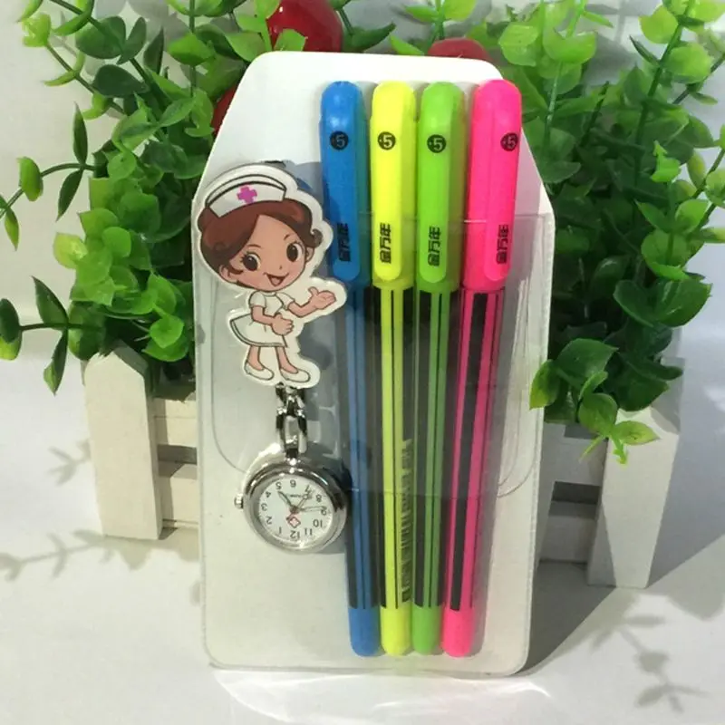 5Pcs/Bag PVC Pen Bags Pencil for Case Pocket Protector Office Hospital Doctor nu