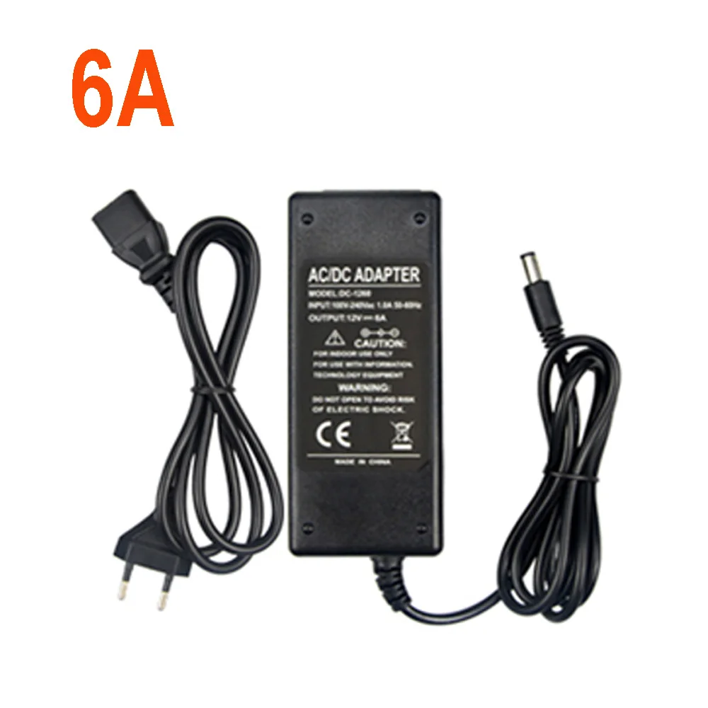 DC 12V 3A Lighting Transformer 1A-8A AC 110V 220V Switching Power Supply LED Converter Adapter for LED Strip Light Bar Tube Lamp