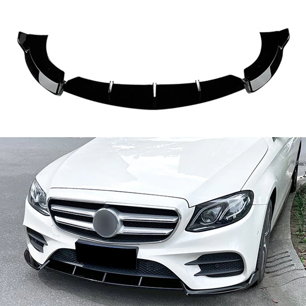

Для Mercedes-Benz E-Class W213 E260 E300 E43 AMG 2016-2020: Передний бампер, сплиттер, диффузор, обвес, тюнинг, защита