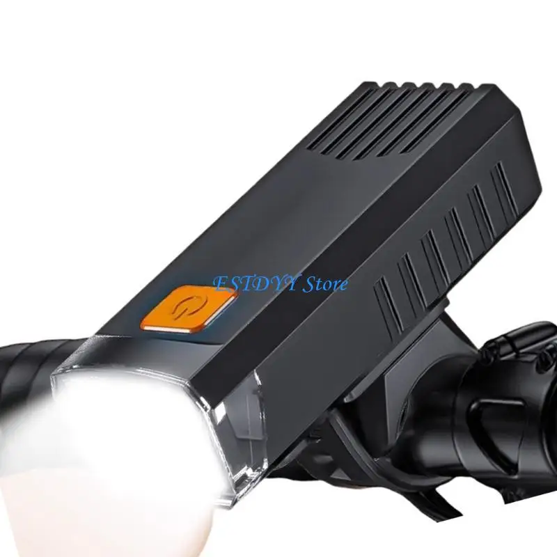 G6DE Powerful Bicycles Front Headlight Waterproofs Bright LED Road Bike Light USB Rechargeable Bike Light for Night Cycling