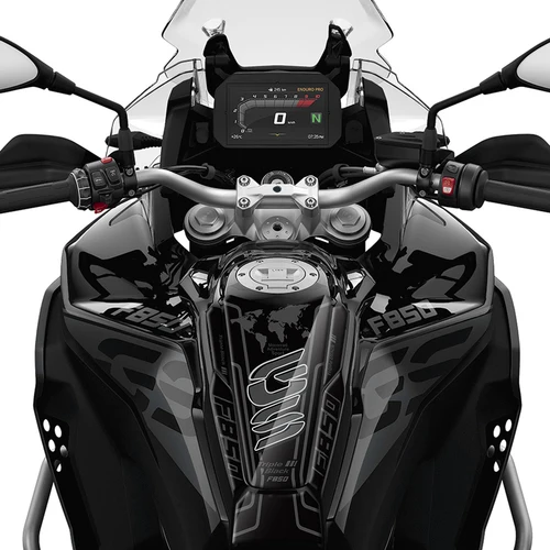 Imagen 2 del producto Para BMW F850GS Adventure F 850 GS ADV GSA 2018-2023 motocicleta 3D Gel Protector de almohadilla de depósito pegatinas Kit de calcomanías de protección de pintura