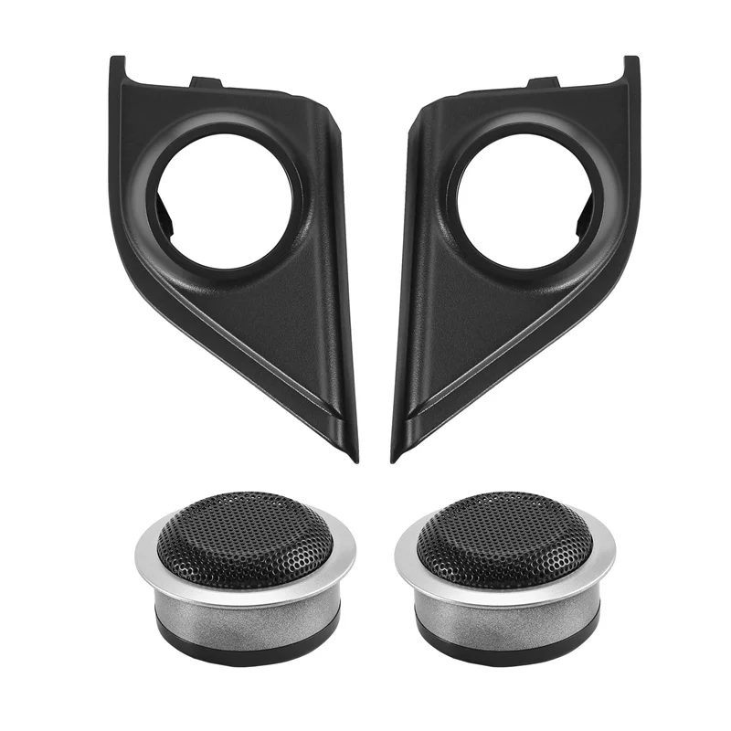 for Honda CR-V CRV 2017-2021 Car Door A-Pillar Triple-cornered Tweeter Speaker Cover Audio Frame Replacement Accessories