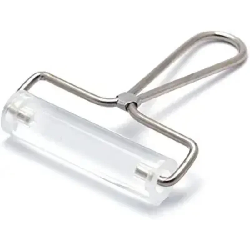 Ролик из акриловой глины, штамповочный ролик, 4 дюйма, скалка, прочный полимерный инструмент для штамповки, ролик Brayer для строительства скользящей ленты