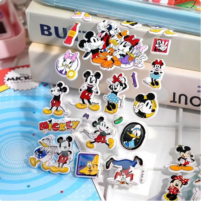 

Дисней Микки аниме милый мультфильм украшения холодильник планшет гитара мобильный телефон скейтборд чехол на тележке водостойкая наклейка