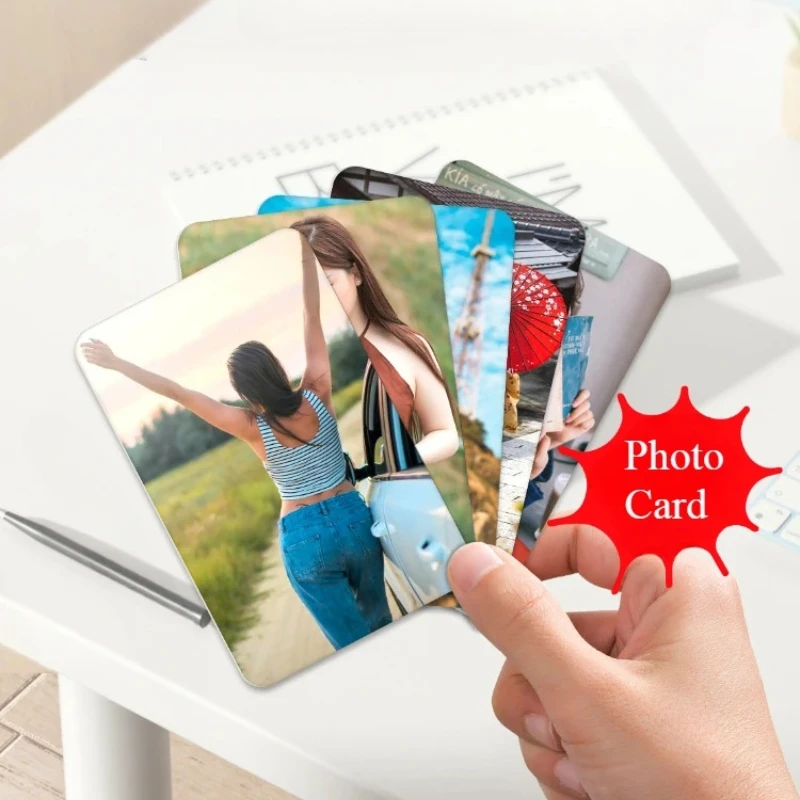 100PCS Custom Anime Idol Card DIY Your Own Kpop Star Photo C