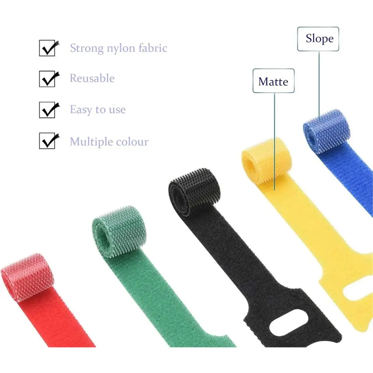 Budget-Friendly-60Pack Reusable Cable Labels & Cord Organizer Kit-Color-Coded Write-on Wire Labels with Marker + 30 Ties for Hom