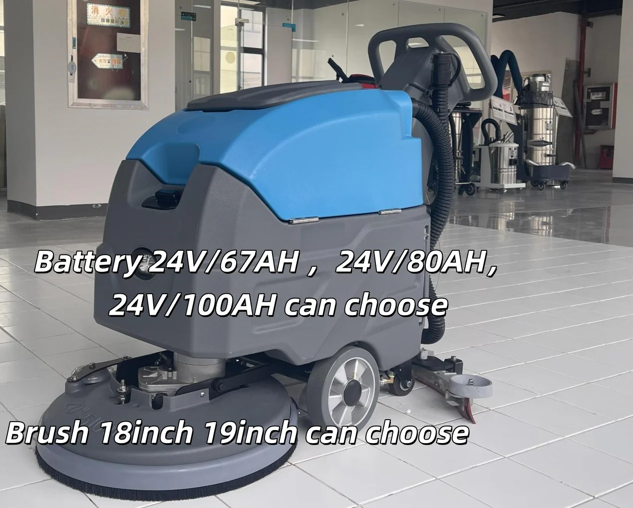 IronBee JX45 Популярная автоматическая ходячая коммерческая скруббер для пола, машина для мытья полов из мрамора и гранита