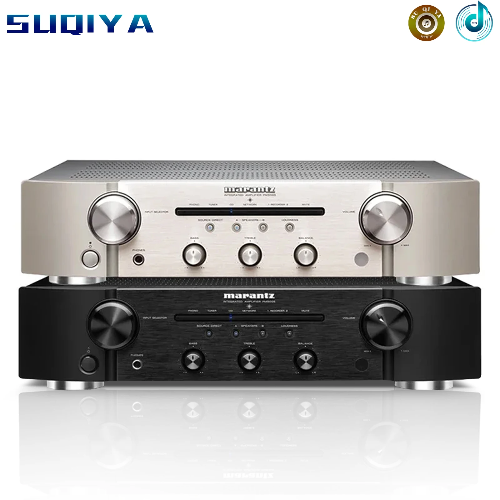 

AC220V 55W+55W Marantz PM-5005 hifi 2.0 fever stereo combined amplifier HDAM remote control home audio amplifier