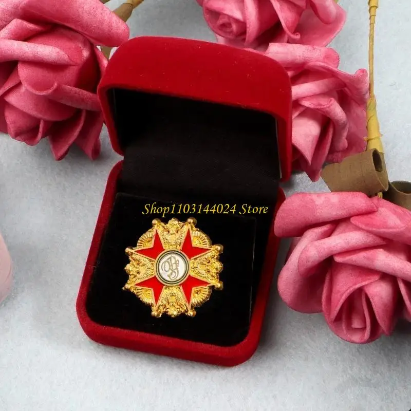 

N5KE Gift Box for Medallions Medals Necklace Pendant Jewelry 2x2x1.25In