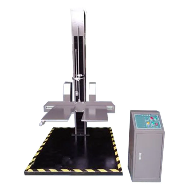 

Double arm drop testing device packaging carton drop testing machine