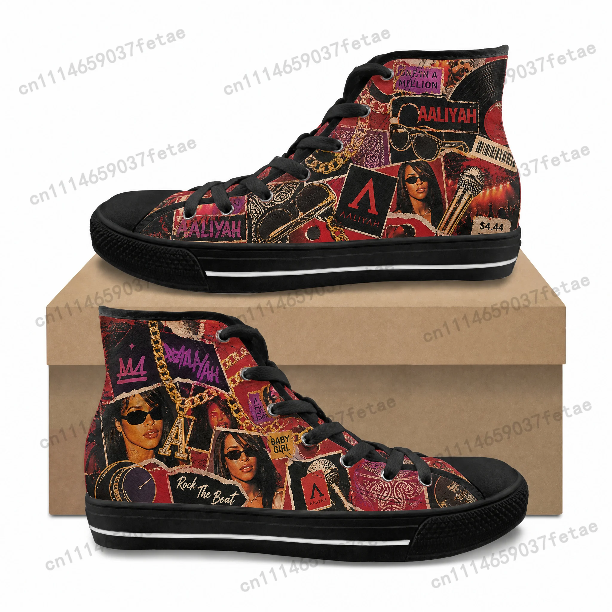 Sepatu Sneakers Aaliyah High T - Women'S Shoes Hike ulasan dan harga