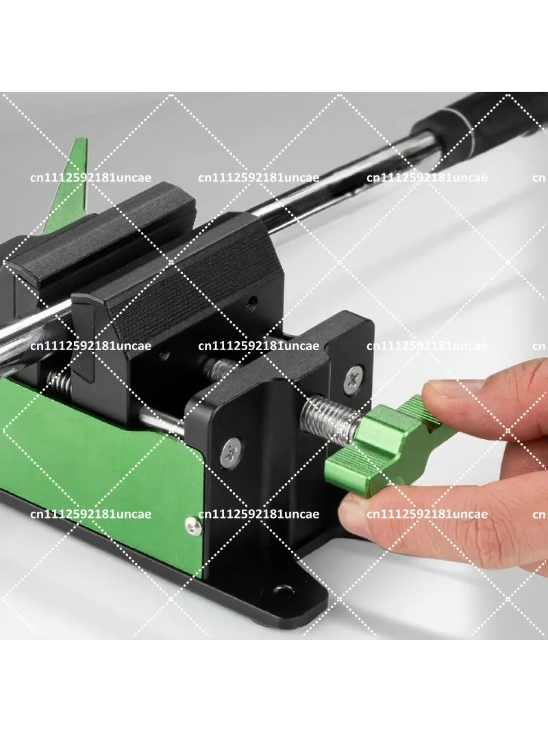 Aluminum Golf Club Vise Clamp – Grip Removal & Regripping Tool, Bench Mount Shaft Holder for Home Workshop - view 5