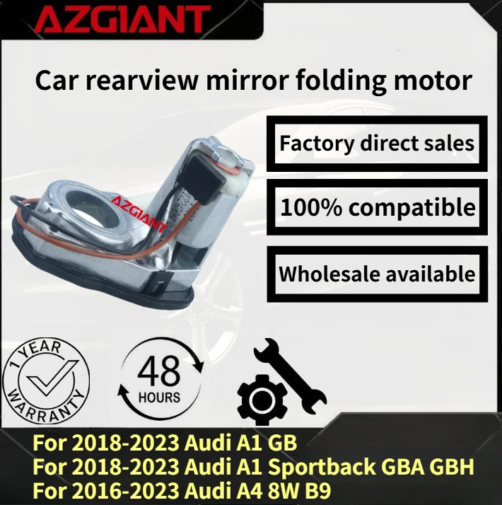 For 2018-2023 Audi A1 GB/A1 Sportback GBA GBH/A4 8W B9 2016-2023 Car Side Mirror Folding Motor Module High-quality parts OEM
