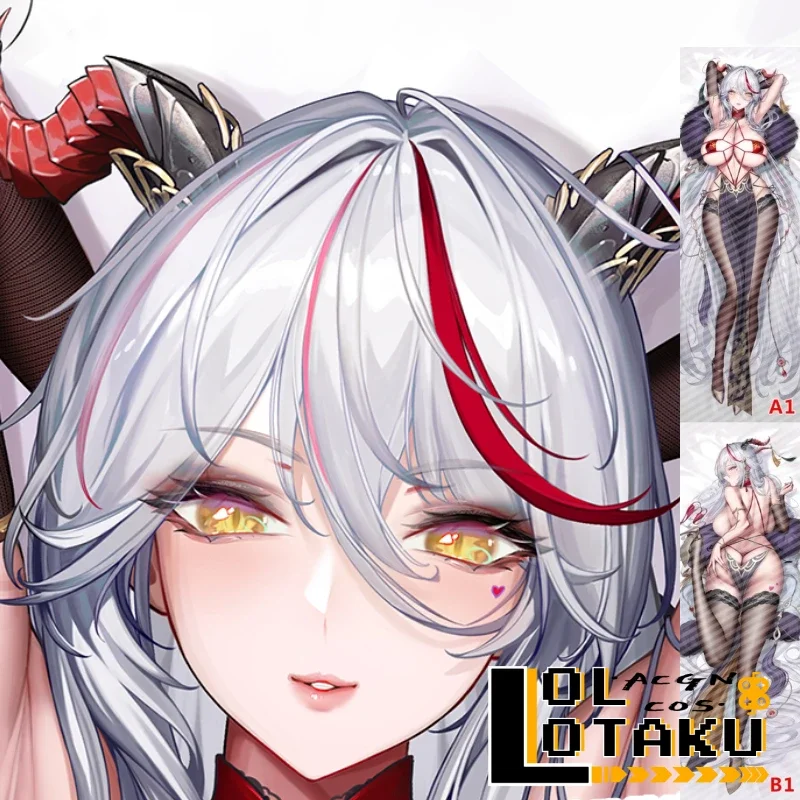 

KMS Agir Dakimakura Azur Lane Game Hugging Full Body Sexy Pillow Case Otaku Pillow Cover Cusion Case Home Bedding Decor Gift