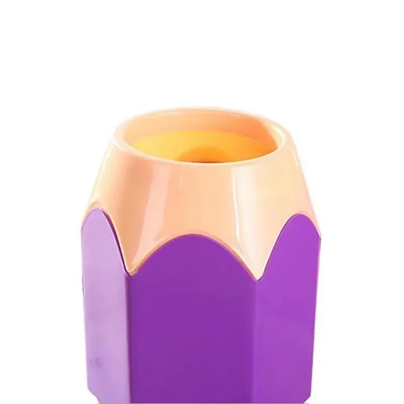 Creatieve Kleur Potlood Multifunctionele Contrast Pennenhouder Creatieve Student Briefpapier Desktop Opslag Pen Houder